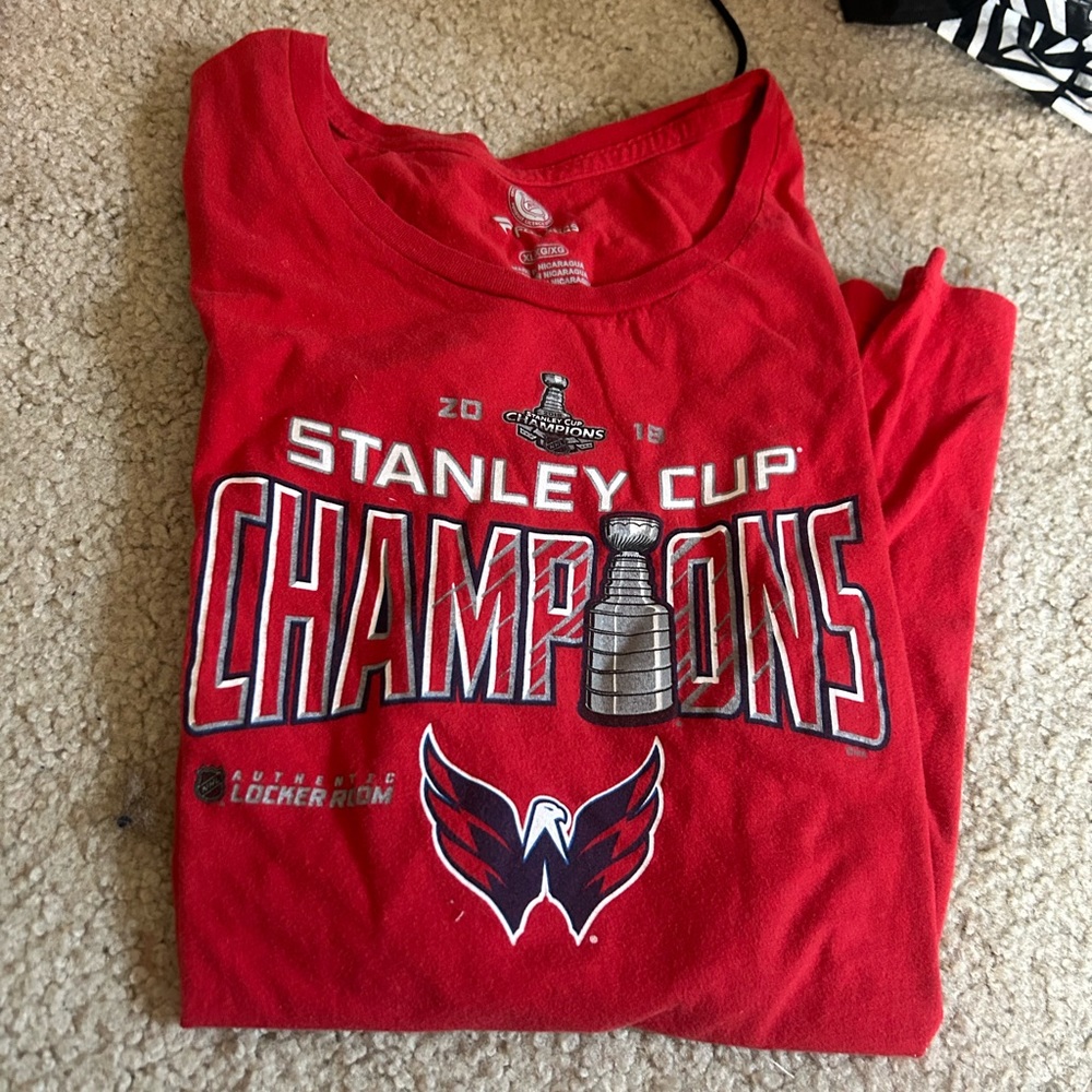 Capitals Stanley cup teeshirt